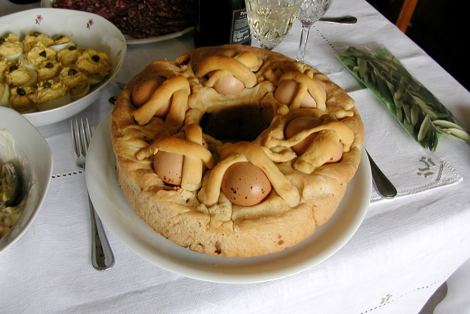 卵４０個を使った復活祭メニュー