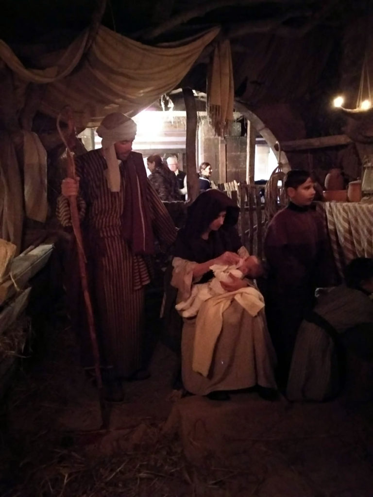 キリストの降誕シーン