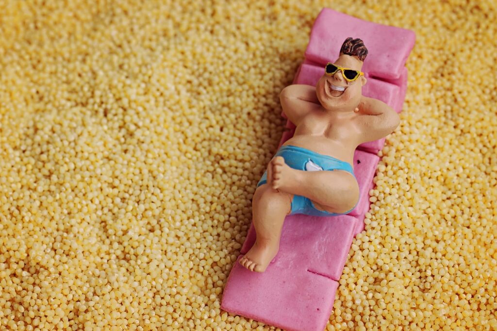 food, millet, cereal, salad, candy, chewing gum, sea, rest, idea, creative, beach, sand, vacation, miniature, figure, sunbed, nature, summer, lifestyle, fun, season, relaxation, happiness, people, travel, brown candy, brown creative, brown idea, millet, millet, millet, millet, millet, chewing gum, chewing gum, chewing gum