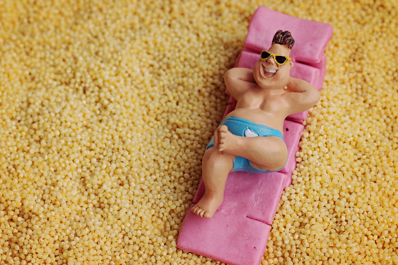 food, millet, cereal, salad, candy, chewing gum, sea, rest, idea, creative, beach, sand, vacation, miniature, figure, sunbed, nature, summer, lifestyle, fun, season, relaxation, happiness, people, travel, brown candy, brown creative, brown idea, millet, millet, millet, millet, millet, chewing gum, chewing gum, chewing gum